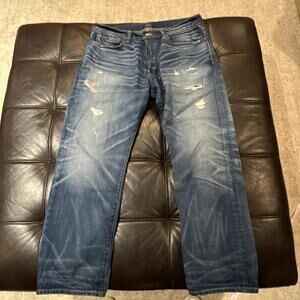 Polo Ralph Lauren The Classic Fit 1967 Distressed Denim Jeans 34x29